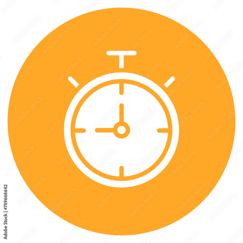 Chronometer icon vector image. Can be used for Volleyball. Chronometer icon vector image. Can be used for Volleyball.