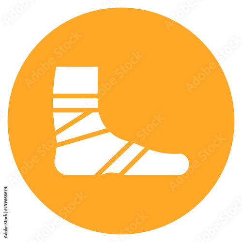 Injuries icon vector image. Can be used for Volleyball.
