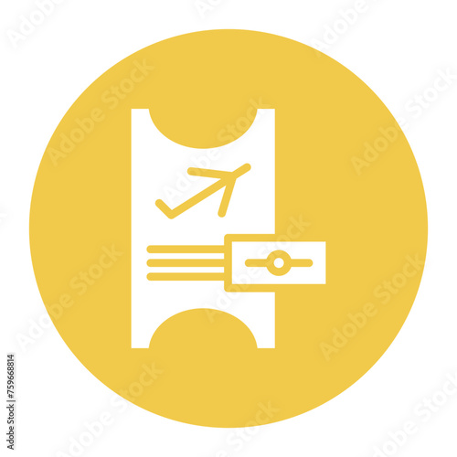 Airfare Reimbursement icon vector image. Can be used for Casino.