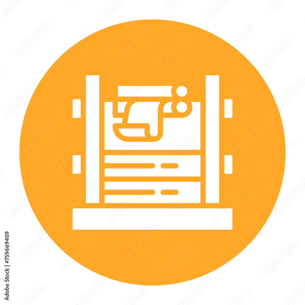 Rolling Machine icon vector image. Can be used for Mettalurgy. Rolling Machine icon vector image. Can be used for Mettalurgy.