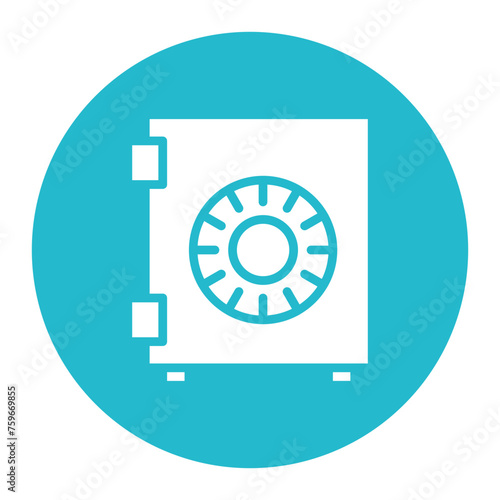 Vault icon vector image. Can be used for Trading.