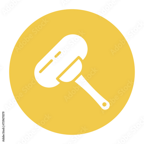 Lint Roller icon vector image. Can be used for Laundry.