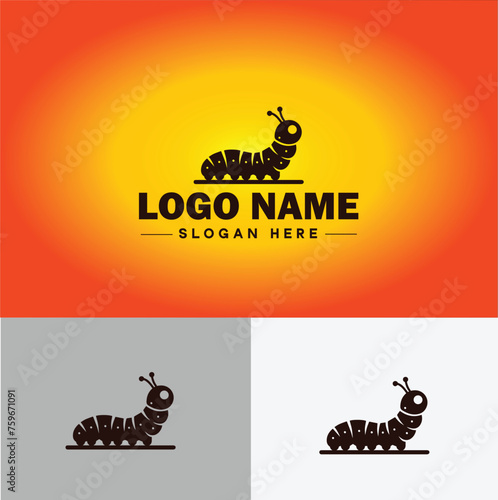 Caterpillar logo vector art icon graphics for business brand icon caterpillar logo template