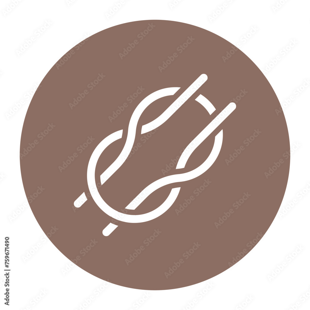 Scout Knot icon vector image. Can be used for Trekking. Scout Knot icon vector image. Can be used for Trekking.