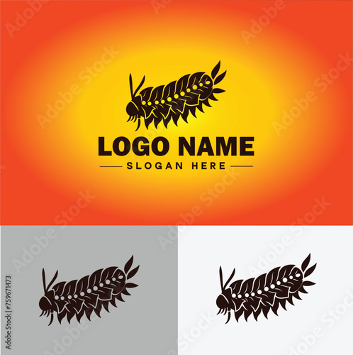 Caterpillar logo vector art icon graphics for business brand icon caterpillar logo template