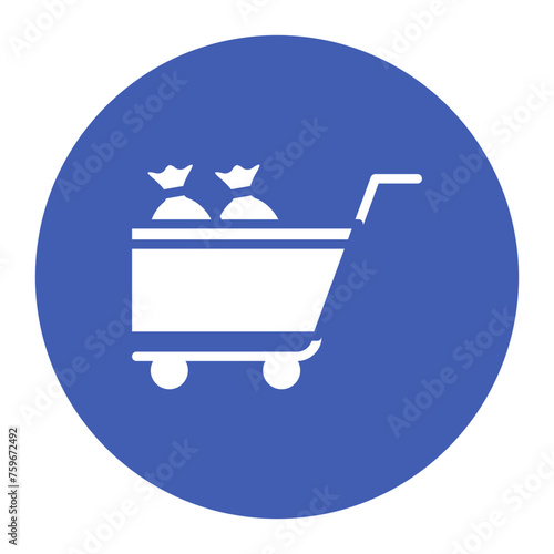 Scavenger icon vector image. Can be used for Homeless.