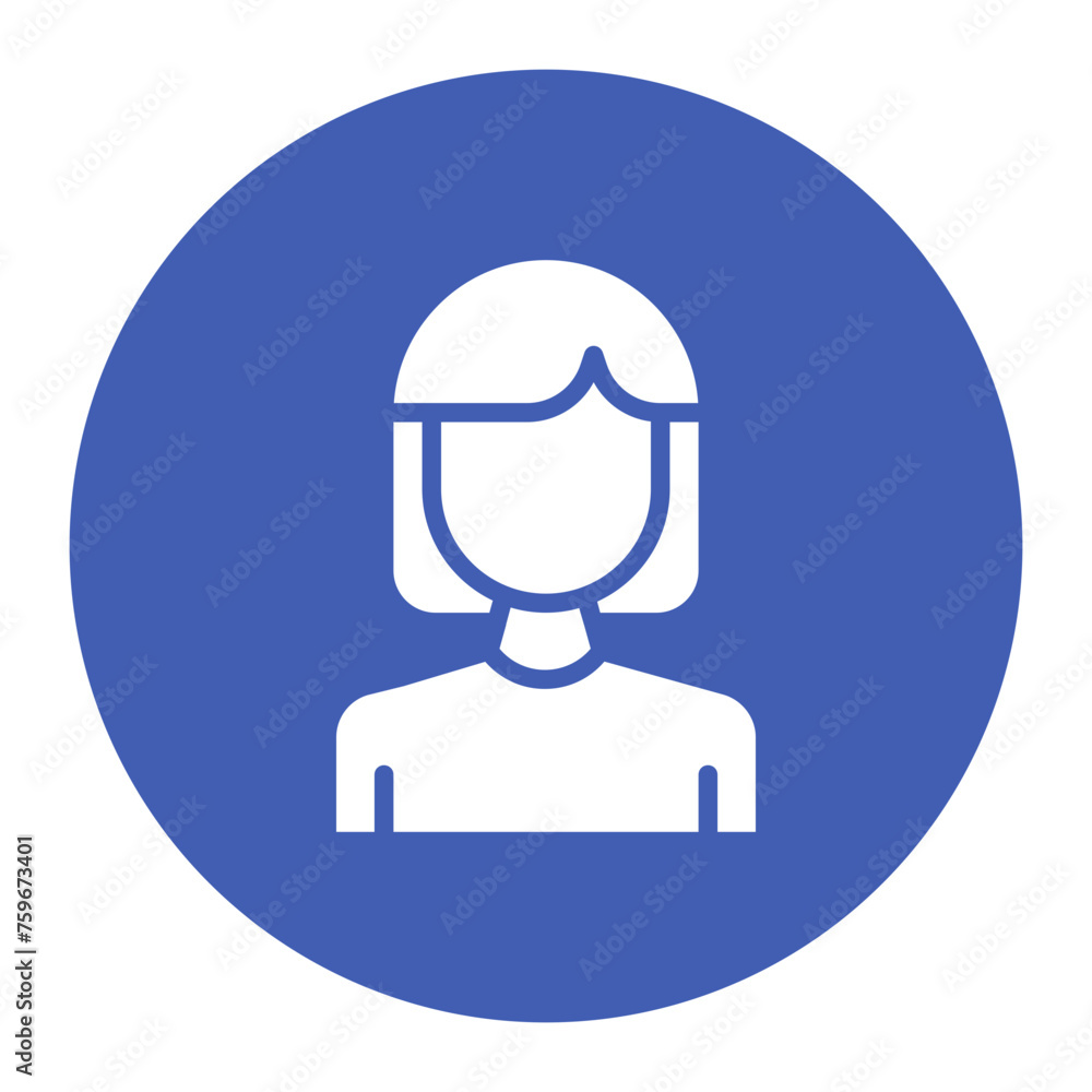 Girl icon vector image. Can be used for Child Adoption. Girl icon vector image. Can be used for Child Adoption.