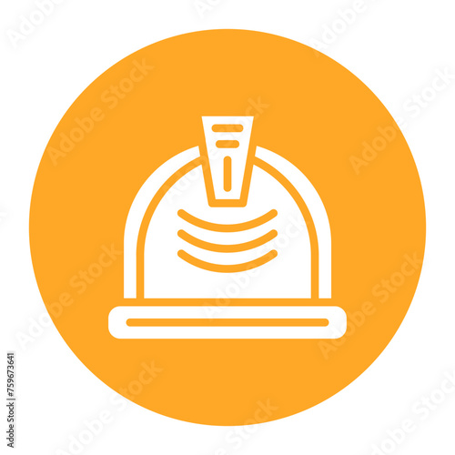 Helmet icon vector image. Can be used for Shooting.