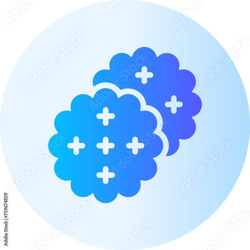Cracker gradient icon