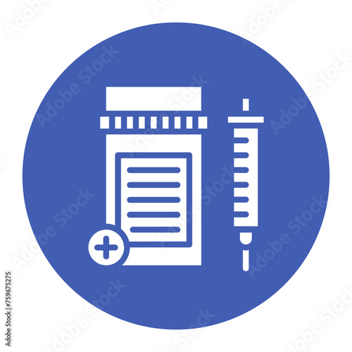 Opioids icon vector image. Can be used for Addiction.