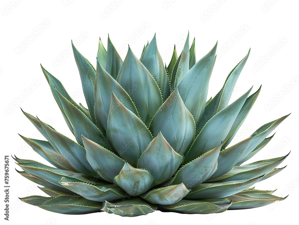 Agave bush isolated on white background PNG Agave bush isolated on white background PNG