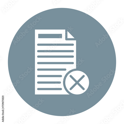 Data Infringement icon vector image. Can be used for Compliance And Regulation.