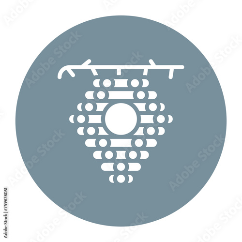 Hive icon vector image. Can be used for Agriculture.