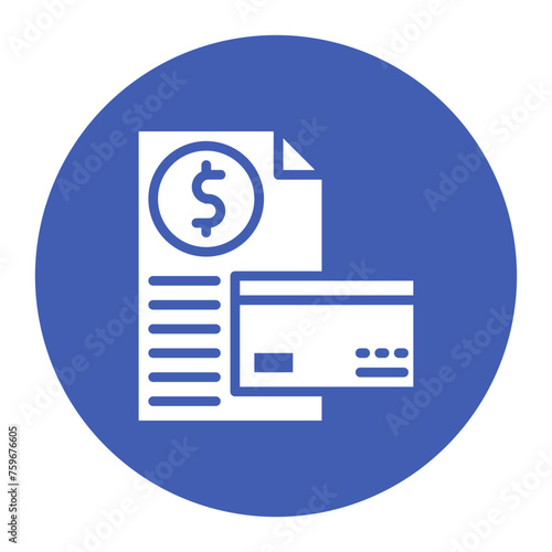 Credit Report icon vector image. Can be used for Credit And Loan.