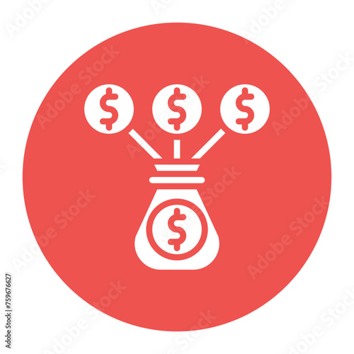 Debt Consolidation icon vector image. Can be used for Credit And Loan.