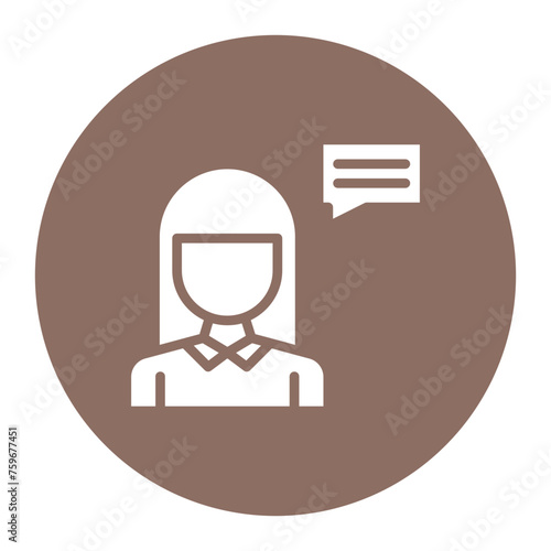 Expert Advice icon vector image. Can be used for Cosmetology.
