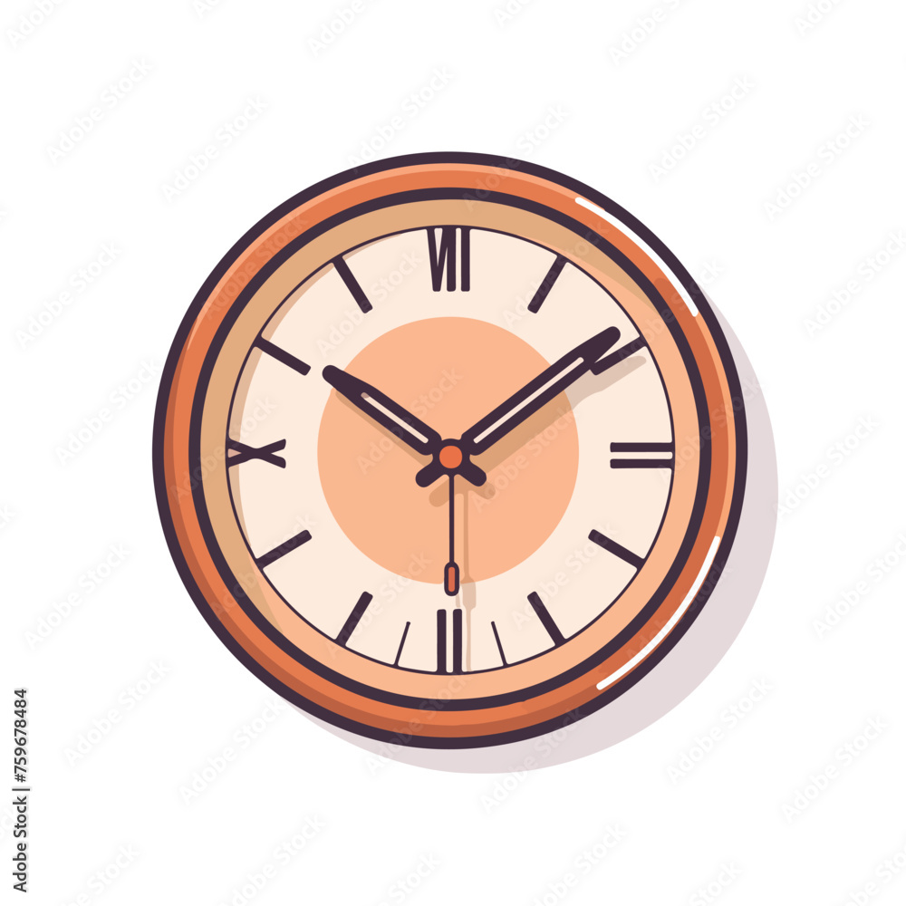 Clock icon Vector illustration. Watch icon Vector i