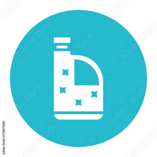 Bleach icon vector image. Can be used for Laundry.