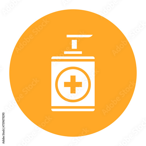 Antiseptic icon vector image. Can be used for Dermatology.