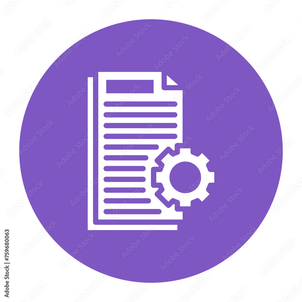 Documents Management icon vector image. Can be used for Human Resource. Documents Management icon vector image. Can be used for Human Resource.
