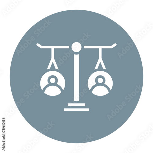 Ethical Responsibility icon vector image. Can be used for Human Resource.