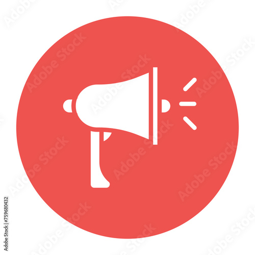 Speaker icon vector image. Can be used for Product Management.