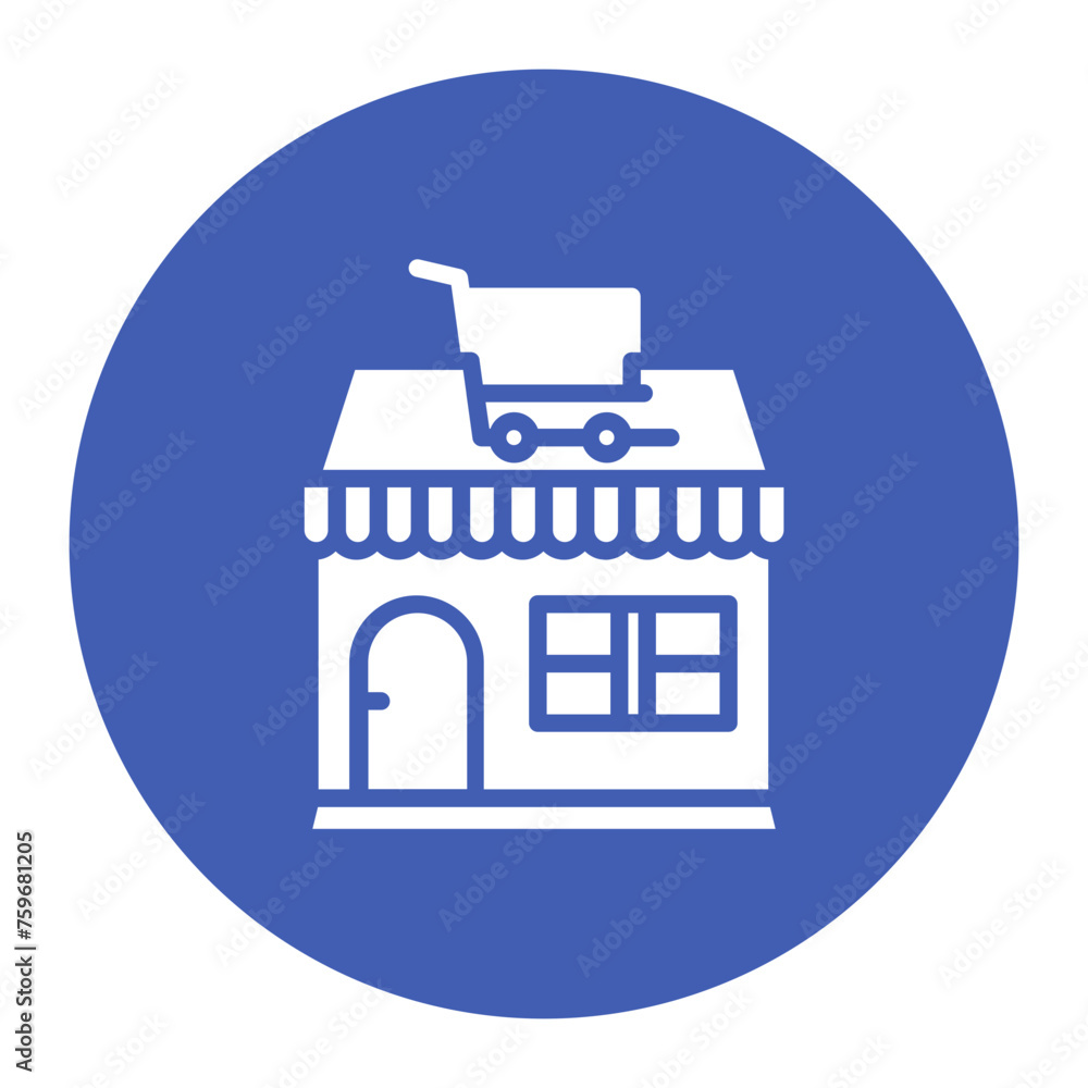 Store icon vector image. Can be used for Online Store. Store icon vector image. Can be used for Online Store.
