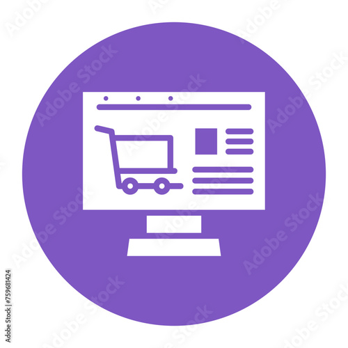 Checkout Page icon vector image. Can be used for Ecommerce Store.
