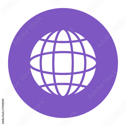 Global icon vector image. Can be used for Protesting and Civil Disobedience.