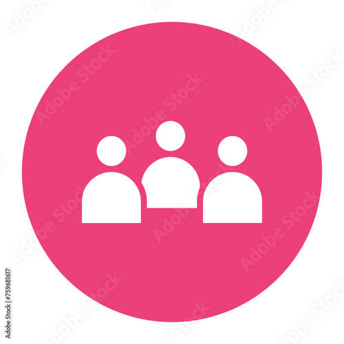 Group icon vector image. Can be used for Protesting and Civil Disobedience.