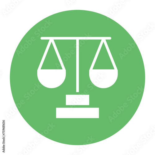 Justice icon vector image. Can be used for Protesting and Civil Disobedience.