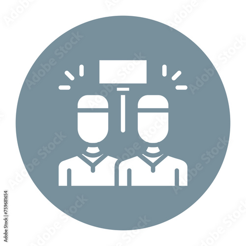 March icon vector image. Can be used for Protesting and Civil Disobedience.