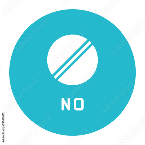 No icon vector image. Can be used for Protesting and Civil Disobedience.