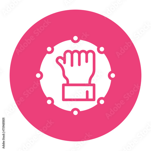 Unity icon vector image. Can be used for Protesting and Civil Disobedience.