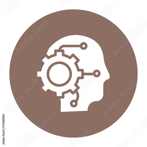 Critical Thinking icon vector image. Can be used for Literature.