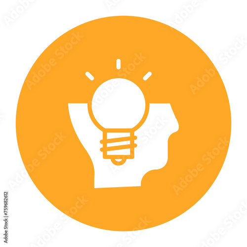 Inspiration icon vector image. Can be used for Lifestyles.