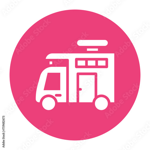 Nomadic Lifestyle icon vector image. Can be used for Lifestyles.