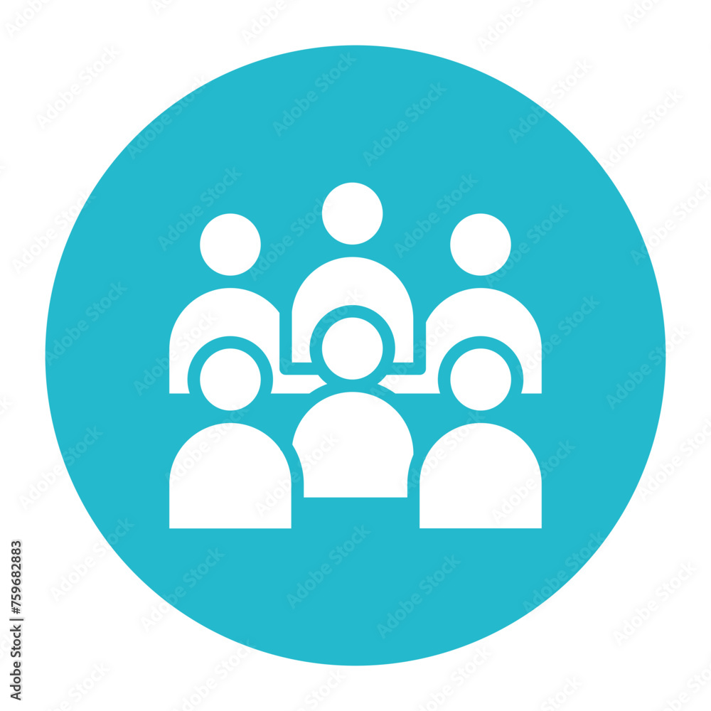 Audience icon vector image. Can be used for Filmmaking. Audience icon vector image. Can be used for Filmmaking.