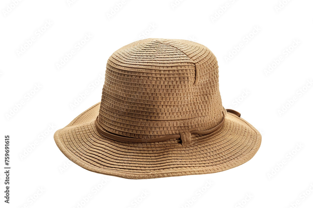 Bucket Hat isolated on transparent background,