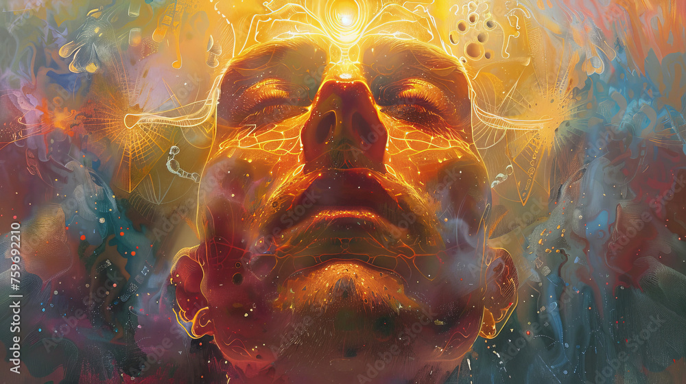 The image shows a progressive alternative reality filled with chaos, as ...