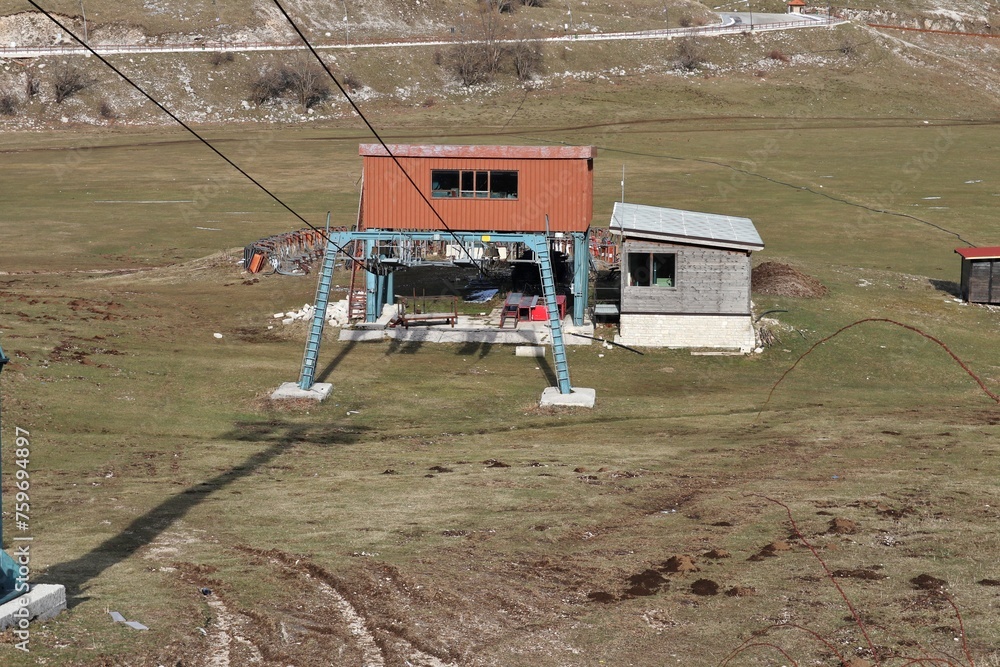 Campitello Matese - Stazione di partenza della Seggiovia Anfiteatro