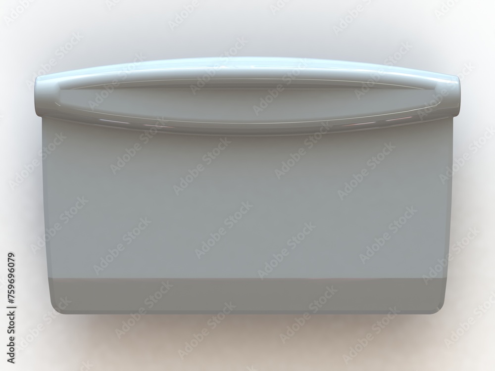 Hard Plastic Bench Scraper 3D print model Hard Plastic Bench Scraper 3D print model