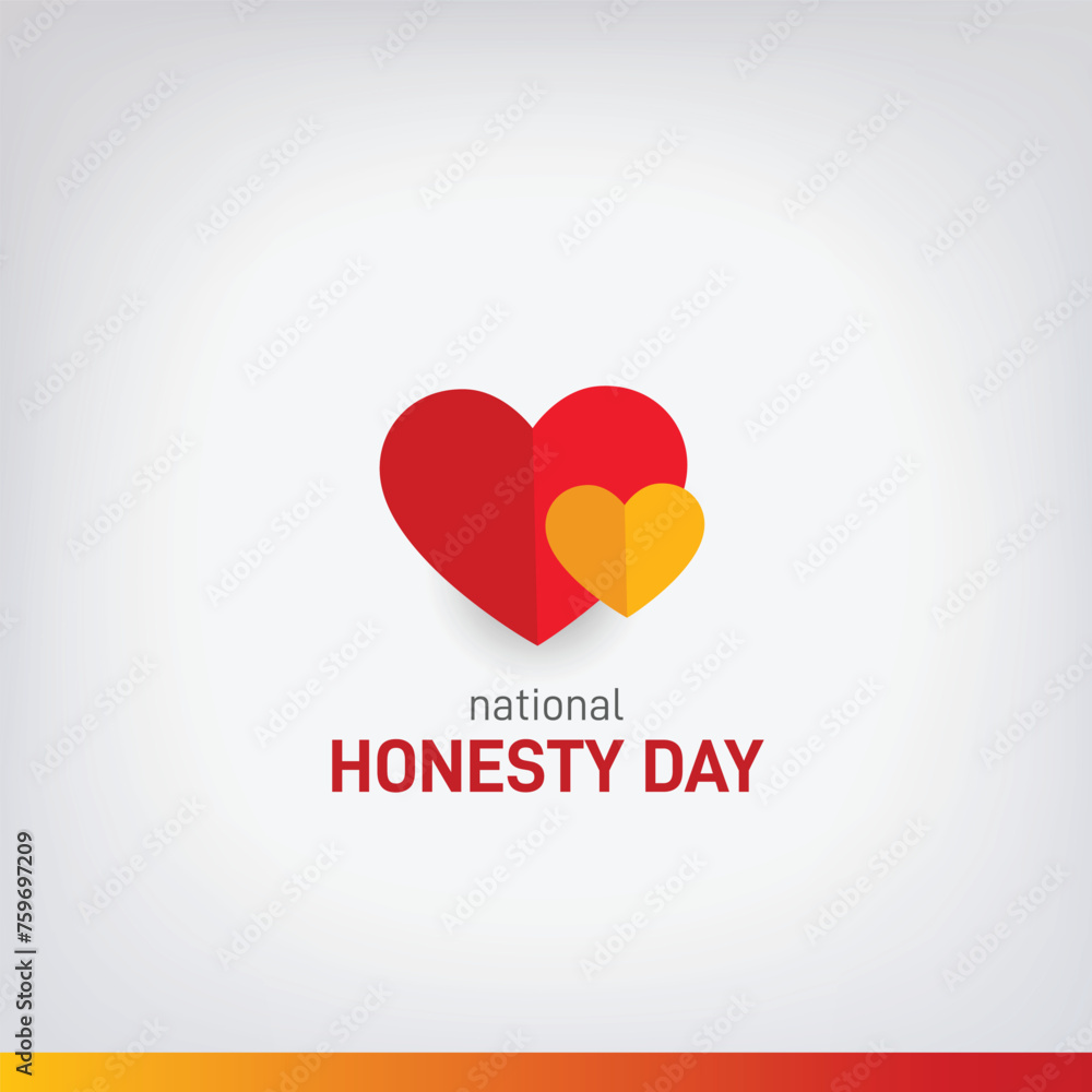 National Honesty Day. Honesty Day creative poster, banner, social media post etc. National Honesty Day. Honesty Day creative poster, banner, social media post etc.