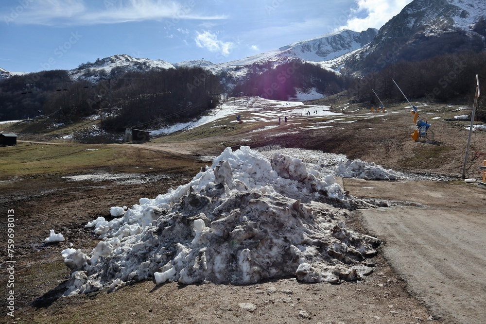 Campitello Matese - Scorcio della pista Lavarelle