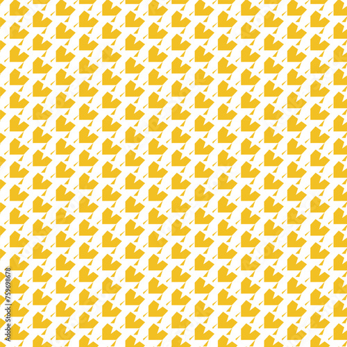 Yellow Stars in the pattern. Stars are versatile elements in design, adaptable to various styles from playful and childlike to elegant and sophisticated, depending on size, color, and arrangement.