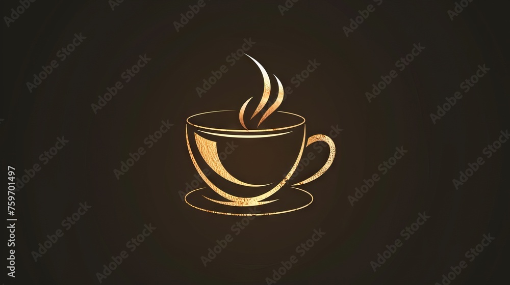 Obraz premium Coffee logo design