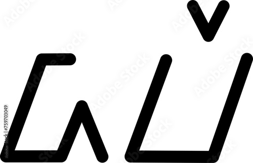 Illustration vector graphic of the name Dave, sundanese script, unique font. Great for printing on your personal items