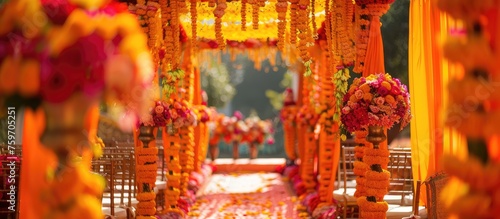 Indian-themed Wedding Decorations