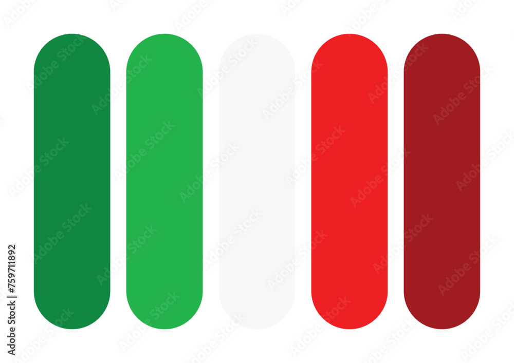 Harmonious Blend: Red and Green Color Palette Harmonious Blend: Red and Green Color Palette