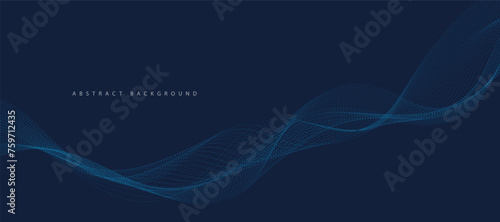 abstract blue background with lines © VectorStockStuff